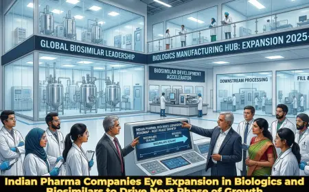 Indian Pharma Companies Eye Expansion in Biologics and Biosimilars to Drive Next Phase of Growth