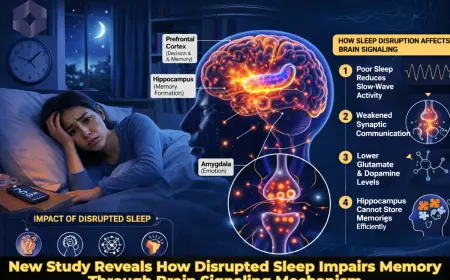 New Study Reveals How Disrupted Sleep Impairs Memory Through Brain Signaling Mechanism