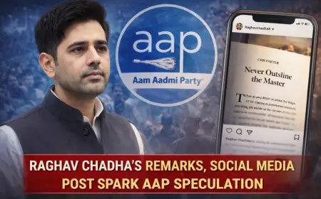 Raghav Chadha’s Remarks, Post Trigger Speculation Within AAP