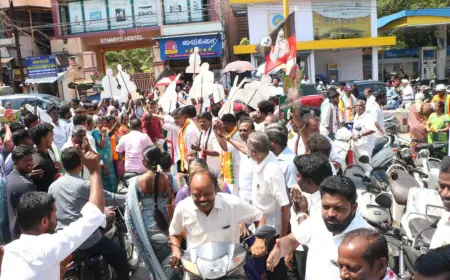 “Dindigul Election Row: Postal Voting Disrupted by Party Workers Inside Polling Centre”