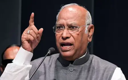 “Mallikarjun Kharge Accuses Narendra Modi of Violating Poll Code by Misusing Official Platform”
