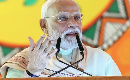 Narendra Modi Calls for Greater Women Participation in Politics, Links It to National Development