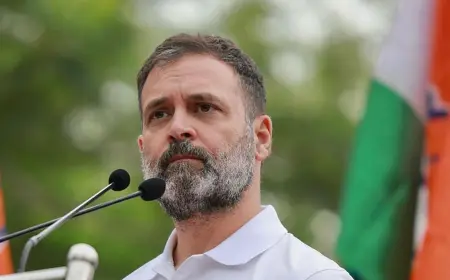 “Manipur Violence: Rahul Gandhi Blames BJP After Militant Attack Escalates Crisis”