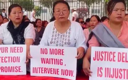 Akoijam Slams Centre as Manipur Violence and Shutdowns Disrupt Daily Life