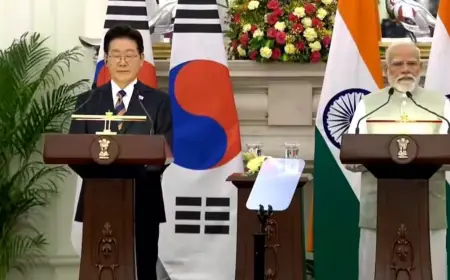 South Korean President Meets Narendra Modi, Focus on Trade and Energy Cooperation