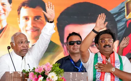 Mallikarjun Kharge ‘Terrorising’ Remark on Modi Triggers BJP Row