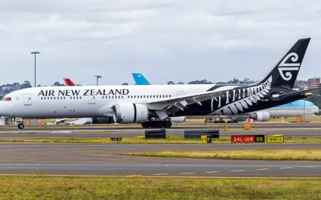 Air New Zealand CFO Resigns as NZ Shares End Flat