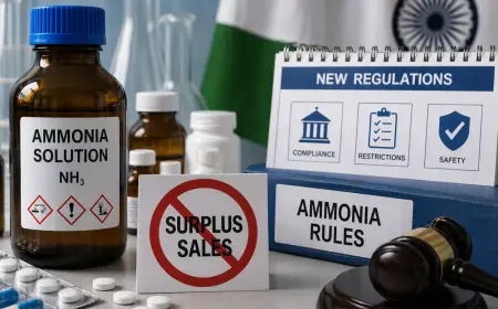 India Ammonia Rule Hits Pharma as Supply Shift Hurts Drugmakers