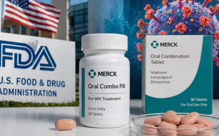 US FDA Approves Merck HIV Pill Combo, Expands Treatment Options