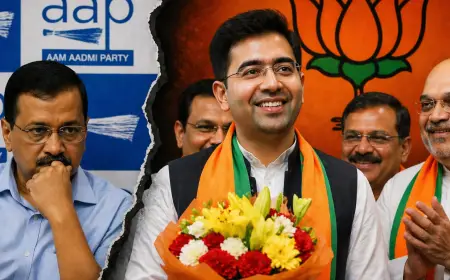 AAP MPs Join BJP: Political Earthquake Rocks Kejriwal