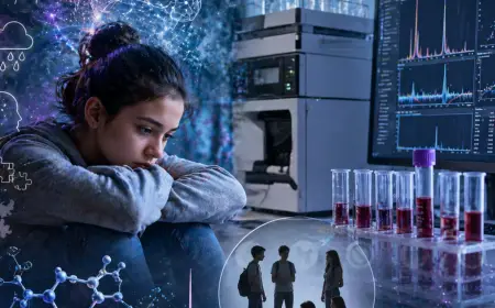 LC-HRMS Mental Health Biomarkers Adolescents: Breakthrough Study